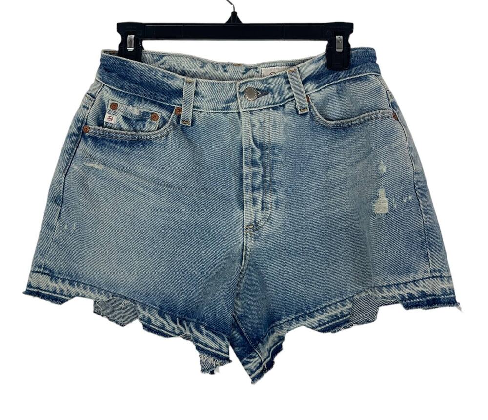 AG Adriano Goldschmeid Womens size 27 shorts Alexxis cutoff denim